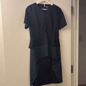COS navy dress